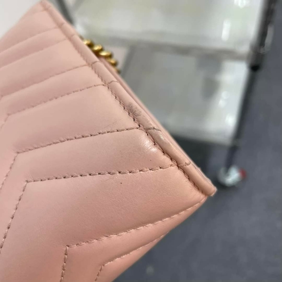 100% Authentic Gucci GG Marmont WOC Leather Shoulder Bag - Picture 3 of 14